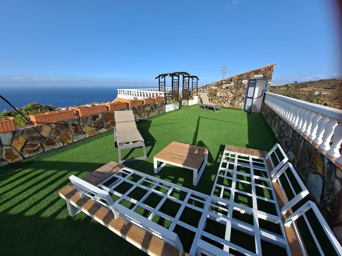 Tenerife Apartment 100M2 Casa De Don Quijote With A Terrace Of 100M2 With A View Of The Ocean And Teide Volcano And A Garden Of 600M2 อิคอดเดลอสวินอส ภายนอก รูปภาพ